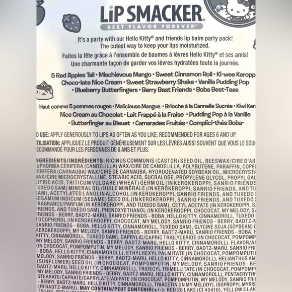 Hello Kitty and Friends X Lip Smackers Lip Balm Set - Picture 10 of 11